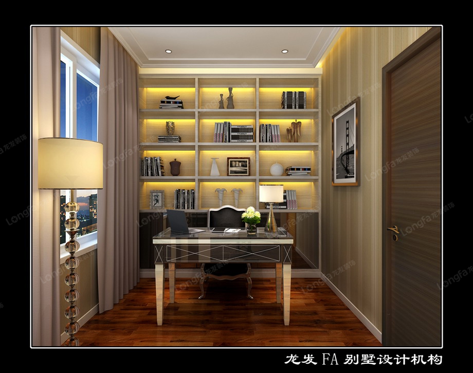 书房装修效果图